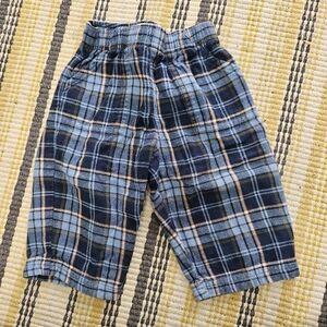 Vintage L.L. Bean Plaid Baby PJ Bottoms